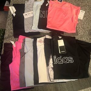 Workout tanks and tshirts